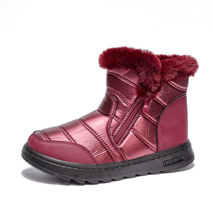 Priscilla - Hoher Winterstiefel aus Fleece