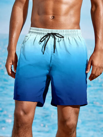 Leo - Strandshorts mit Farbverlauf