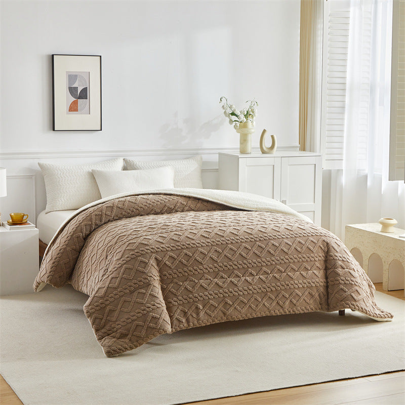 Winterdecke mit thermischer Steppfüllung