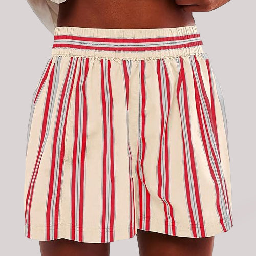 Jazmin - Gestreifte Shorts Sommermode