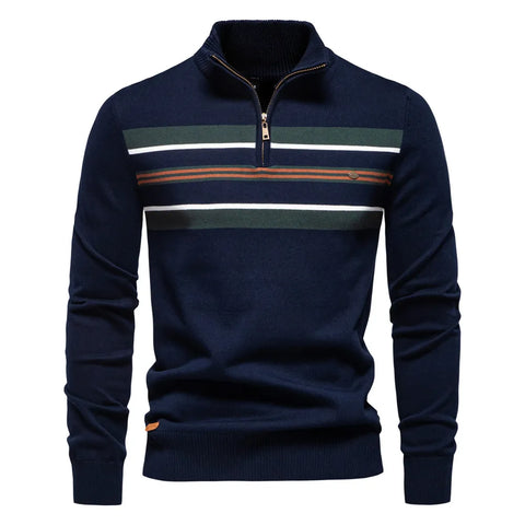 Danys - Pullover mit halbem Reißverschluss