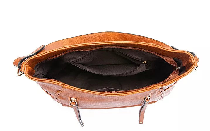 Gesina - Stilvolle Vintage-Ledertasche