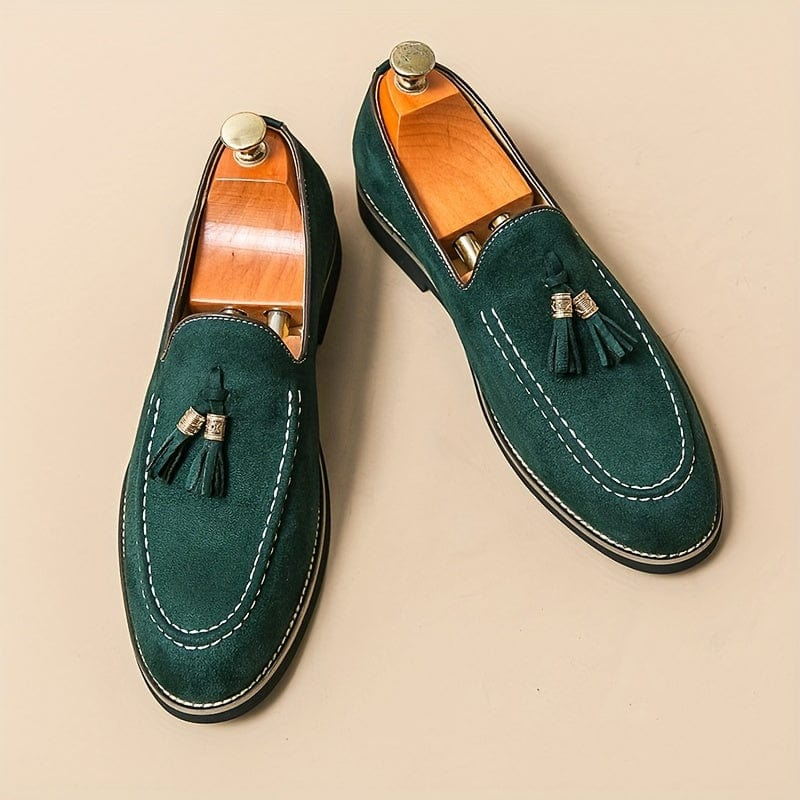 Bellagio Elegante Wildleder Loafer Schuhe mit Quasten