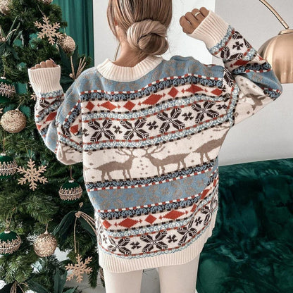 Bonnie - Warmes, süßes Sweatshirt für Weihnachten