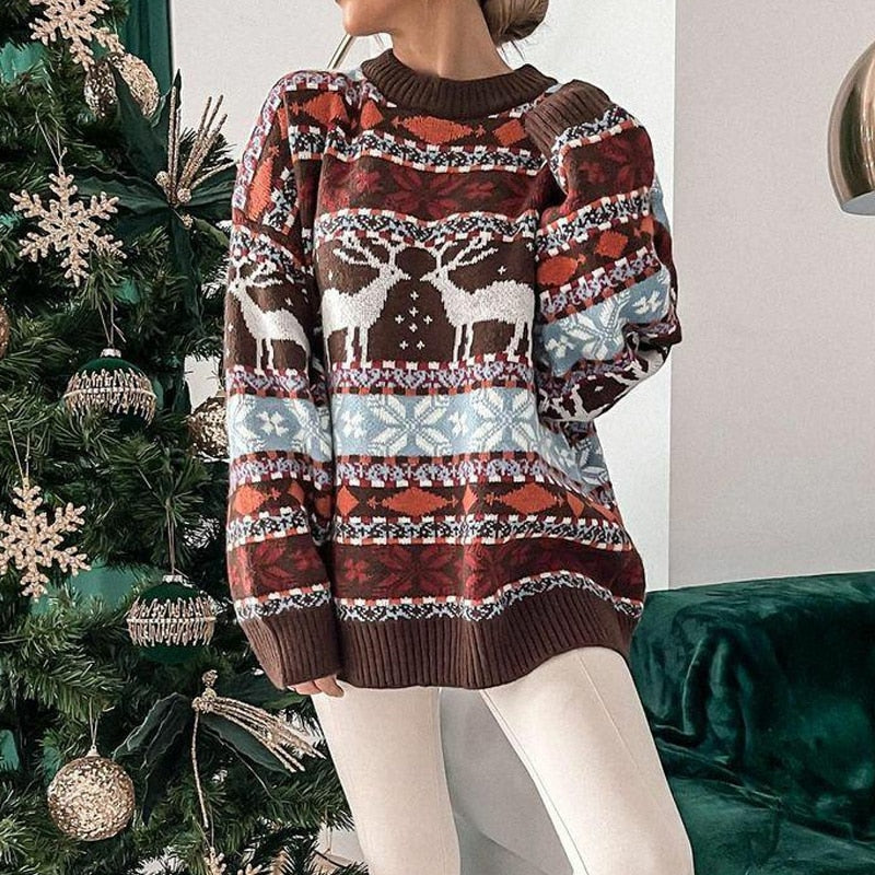 Bonnie - Warmes, süßes Sweatshirt für Weihnachten