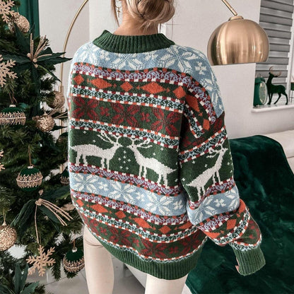 Bonnie - Warmes, süßes Sweatshirt für Weihnachten