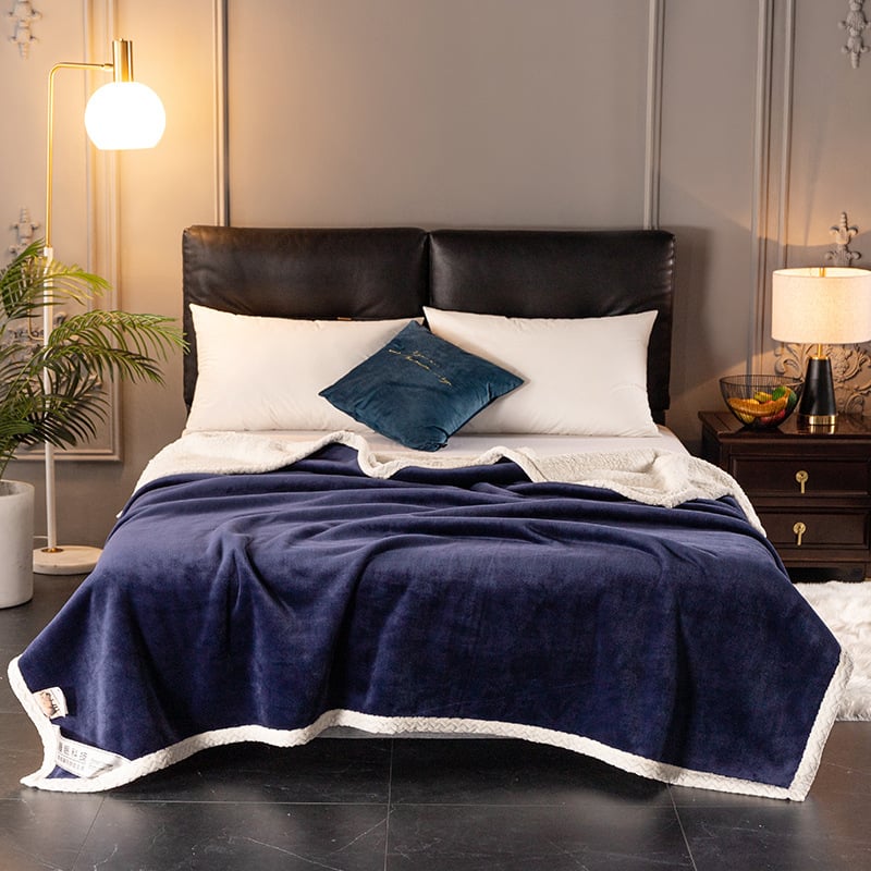 Luxuriöse Winterdecke