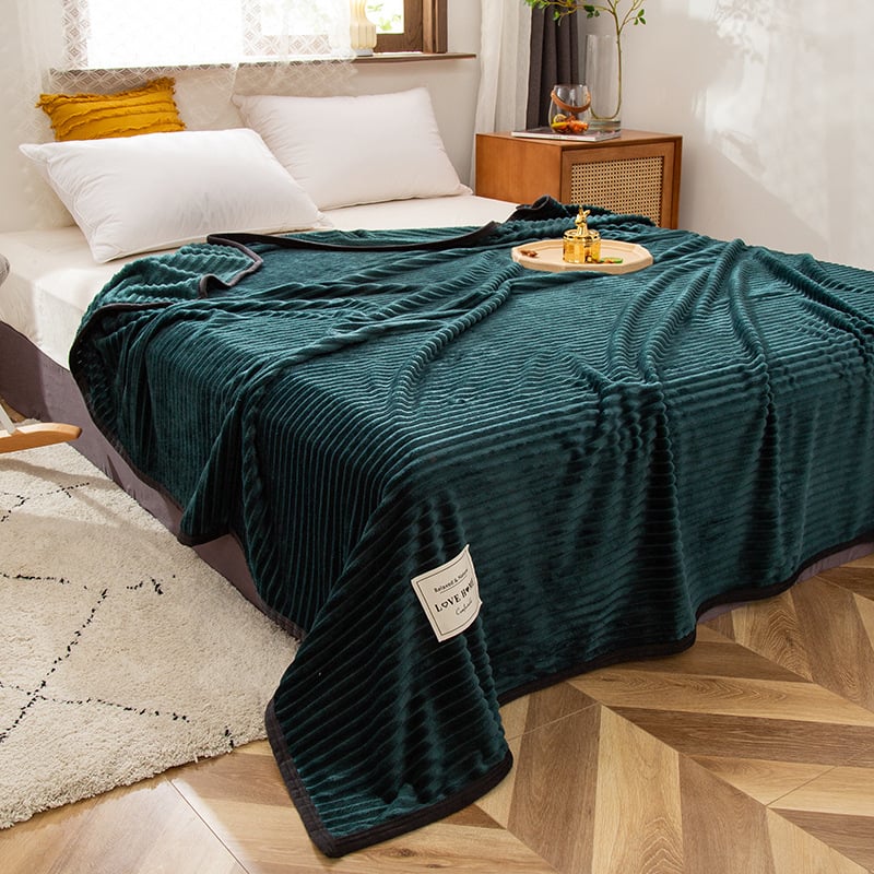 Winterdecke mit Samteffekt