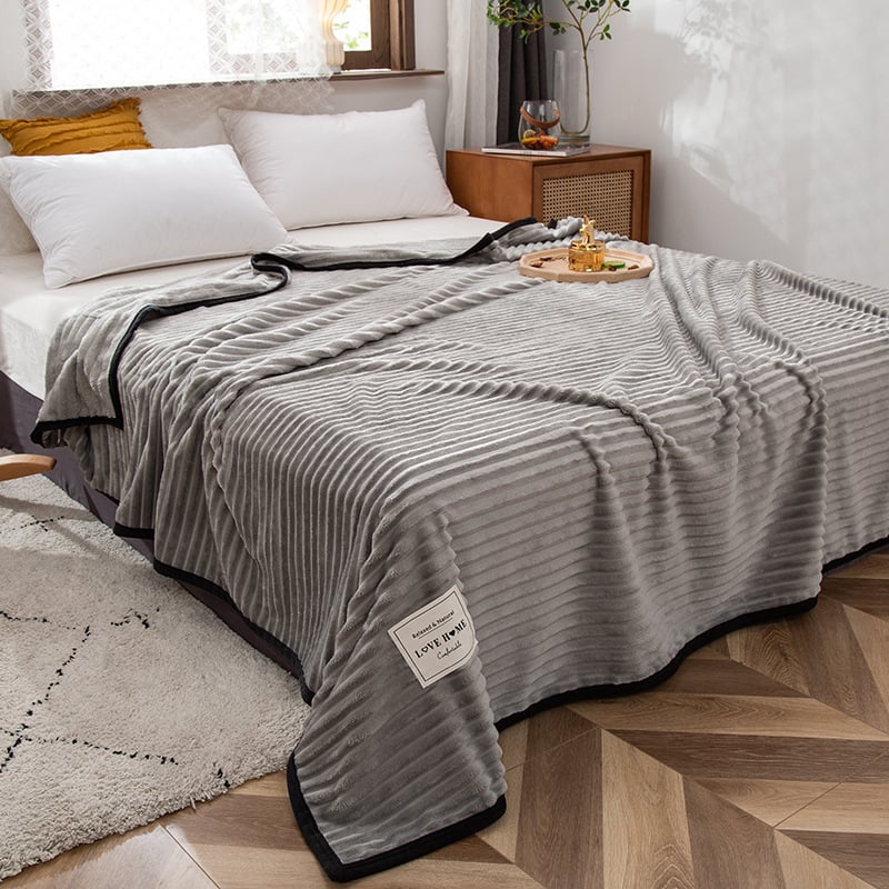 Winterdecke mit Samteffekt