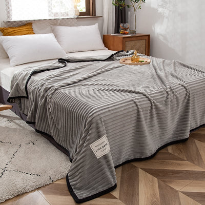 Winterdecke mit Samteffekt