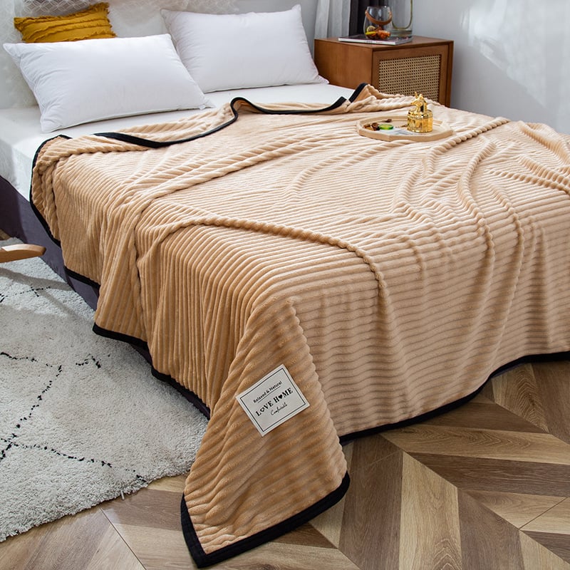 Winterdecke mit Samteffekt