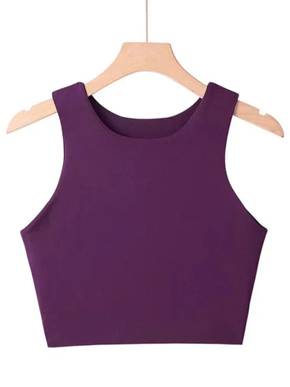 Basic Sommermode Frauen schlanke Tops