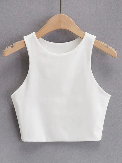 Basic Sommermode Frauen schlanke Tops