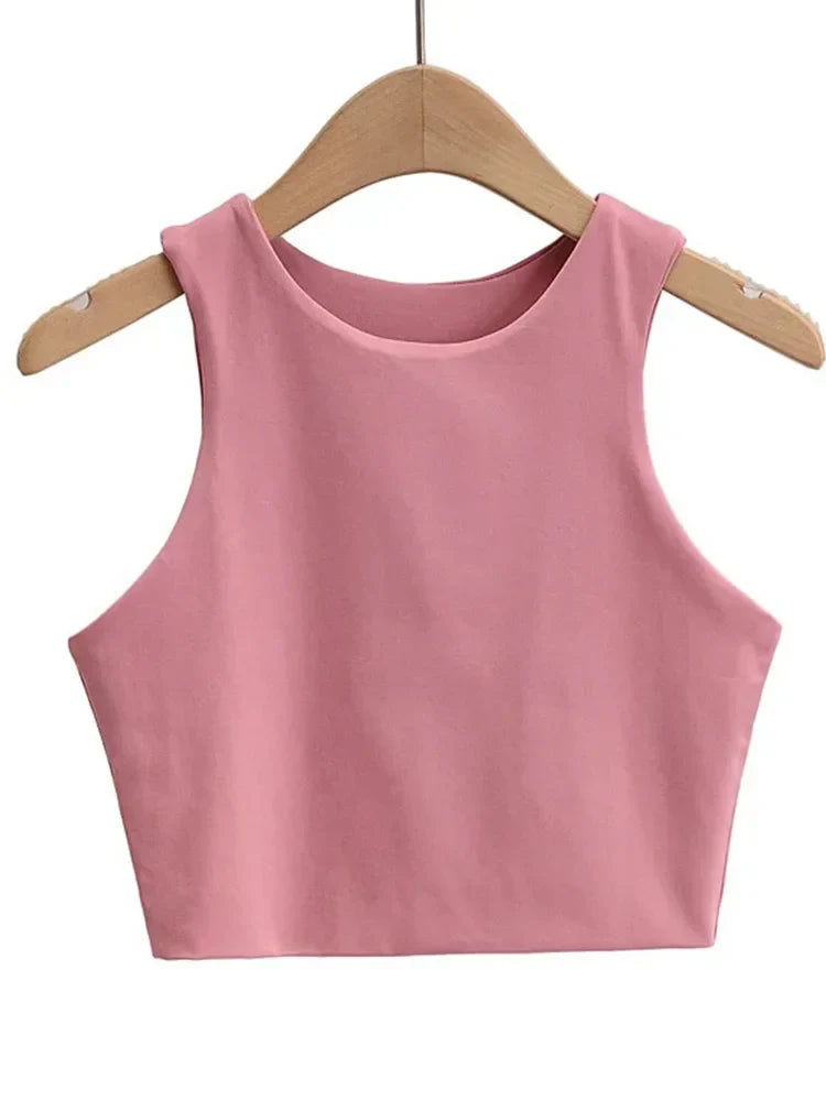 Basic Sommermode Frauen schlanke Tops