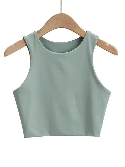 Basic Sommermode Frauen schlanke Tops