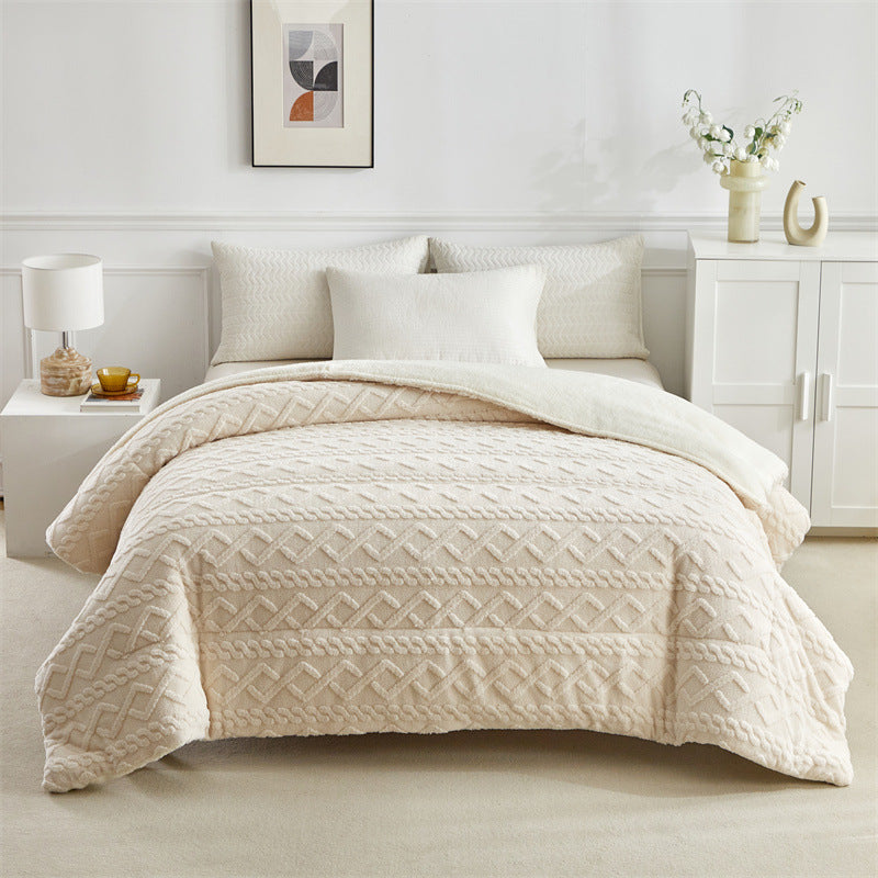 Winterdecke mit thermischer Steppfüllung