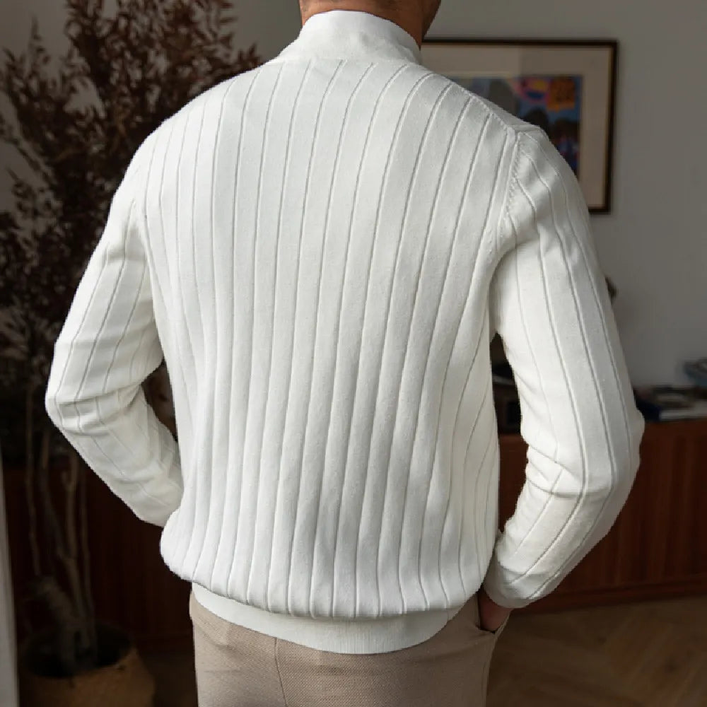 Jacques - Herren Strickpullover mit langen Ärmeln