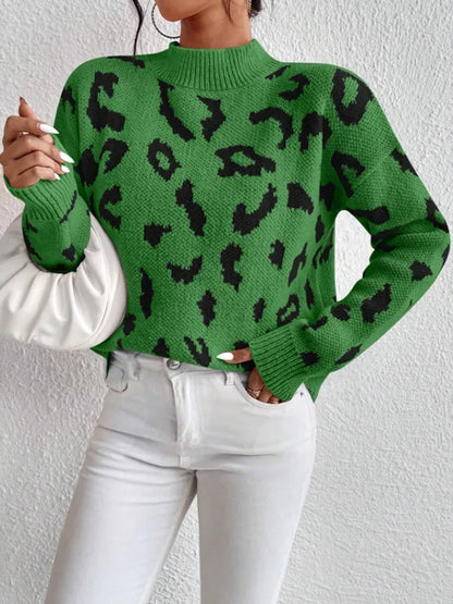 Valère - Pullover mit Leopardenmuster