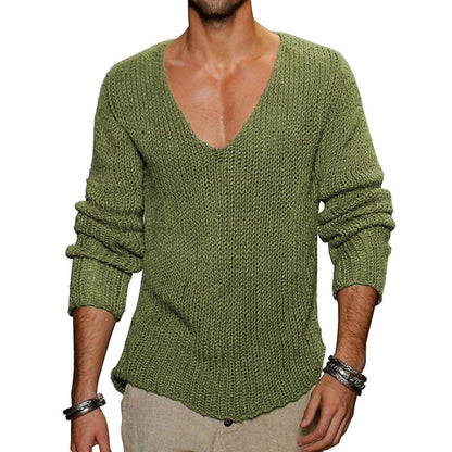 Talon - Herren Pullover Mit V Ausschnitt Und Strickmuster