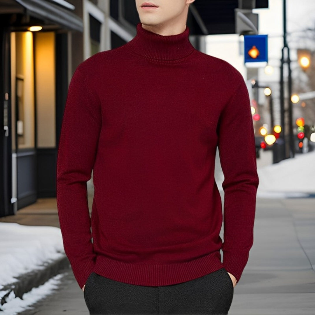 Ronny - Basic Warmer Rollkragenpullover