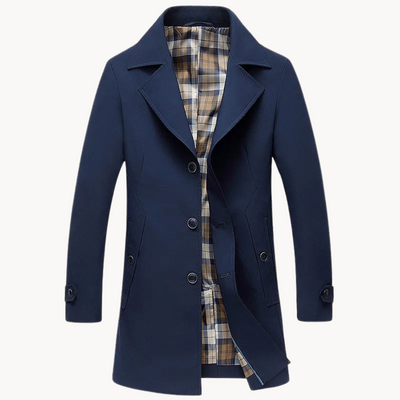 Herman - strapazierfähiger winddichter herren-trenchcoat mit design