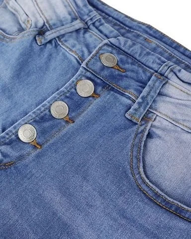 Kerryl - Denim-Hose mit hoher Taille