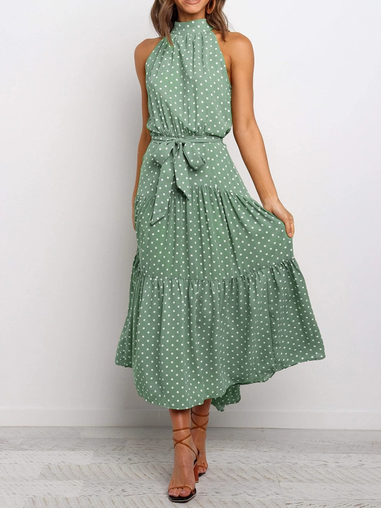 Pia - Sommerkleid mit Polka-Dot-Print