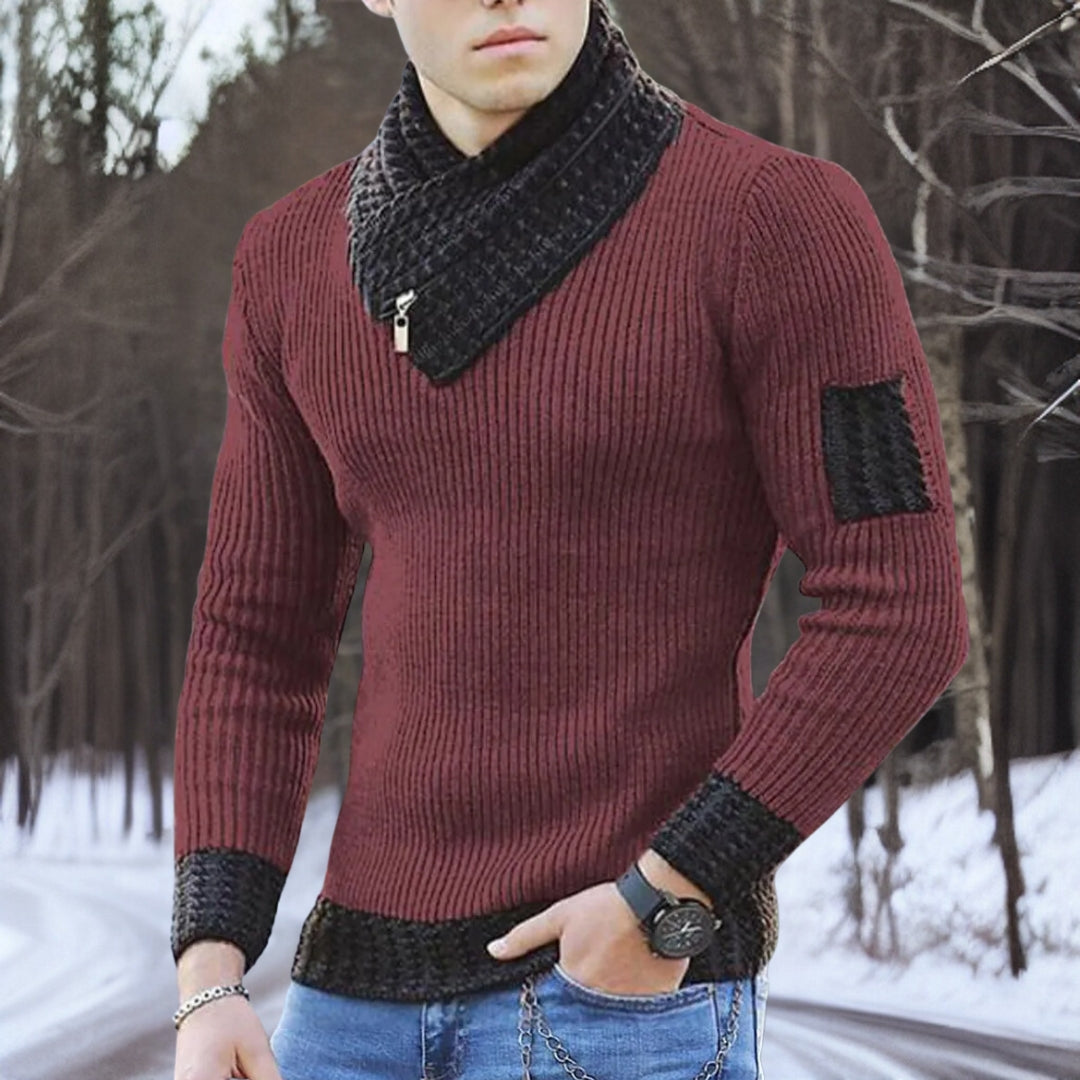 Ludwig - Hochwertiger Warmer Wollpullover