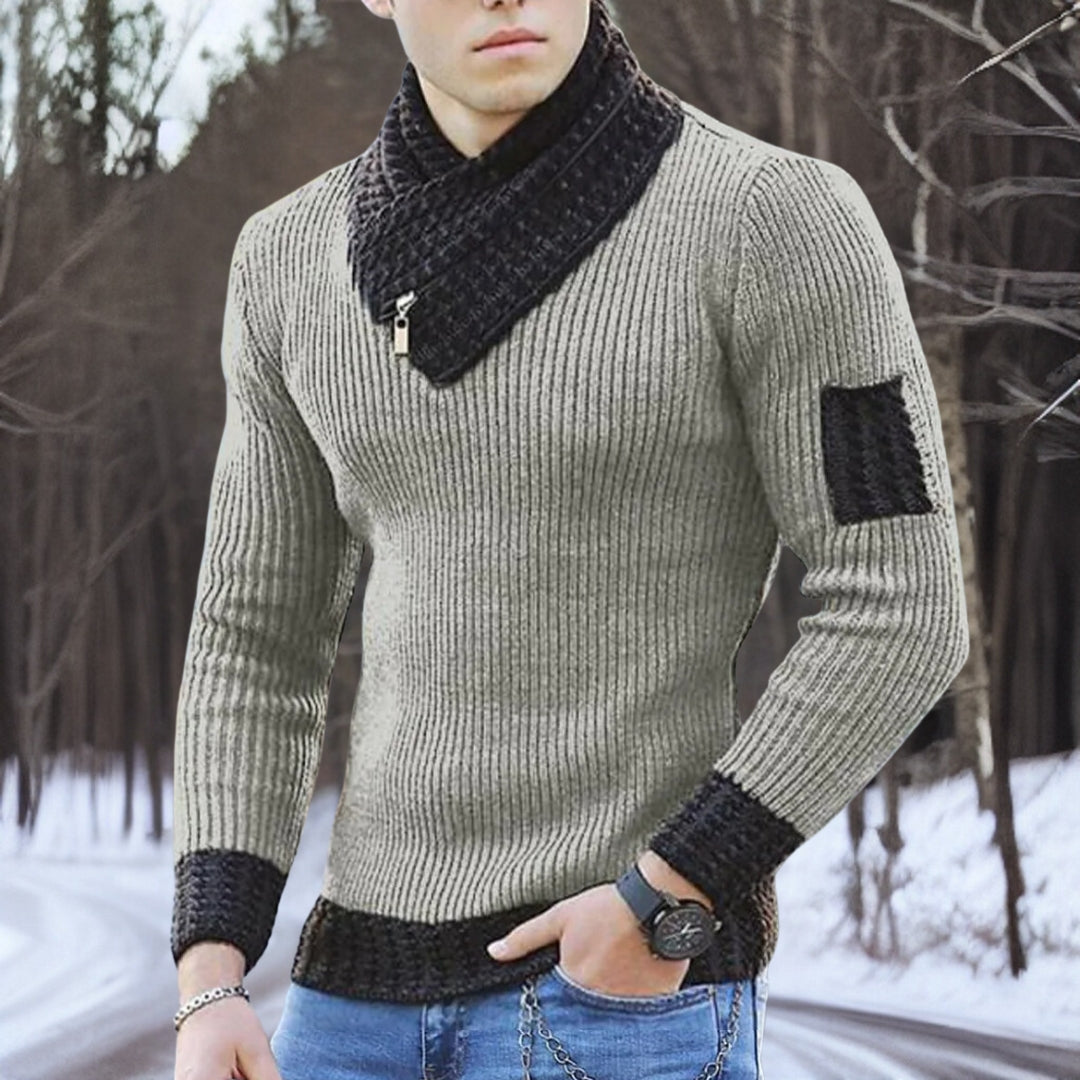 Ludwig - Hochwertiger Warmer Wollpullover