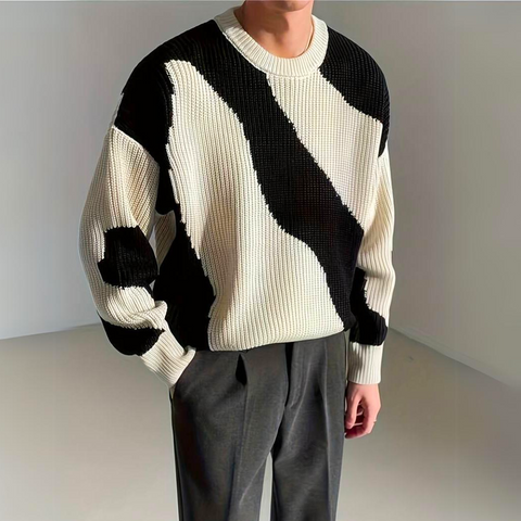 Jonathan - Luxuriöser Strickpullover für Männer