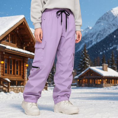Isolierte und wasserdichte Skihose für Damen - Nuvin