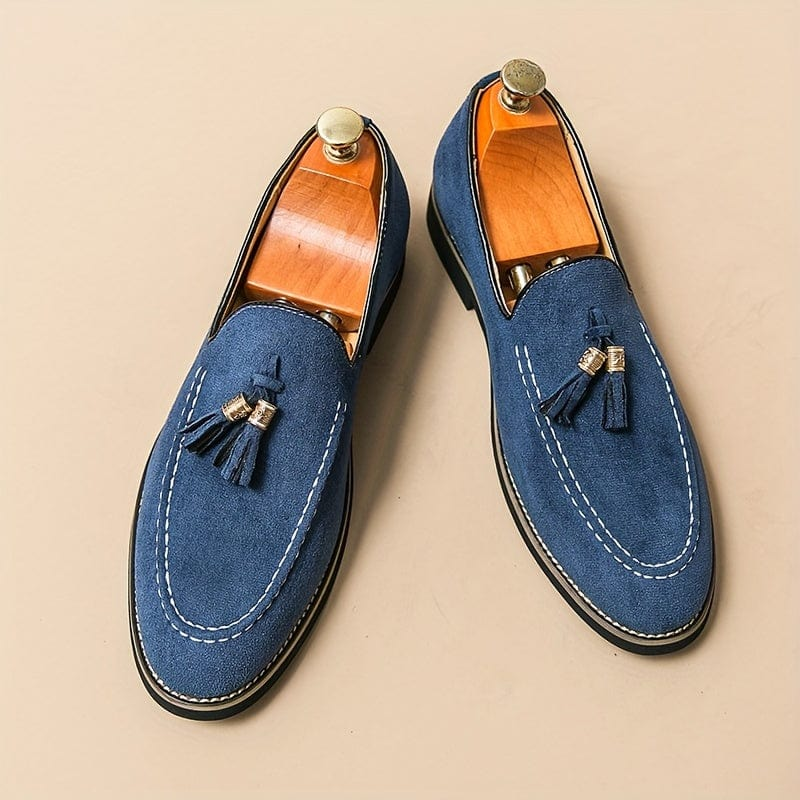 Bellagio Elegante Wildleder Loafer Schuhe mit Quasten