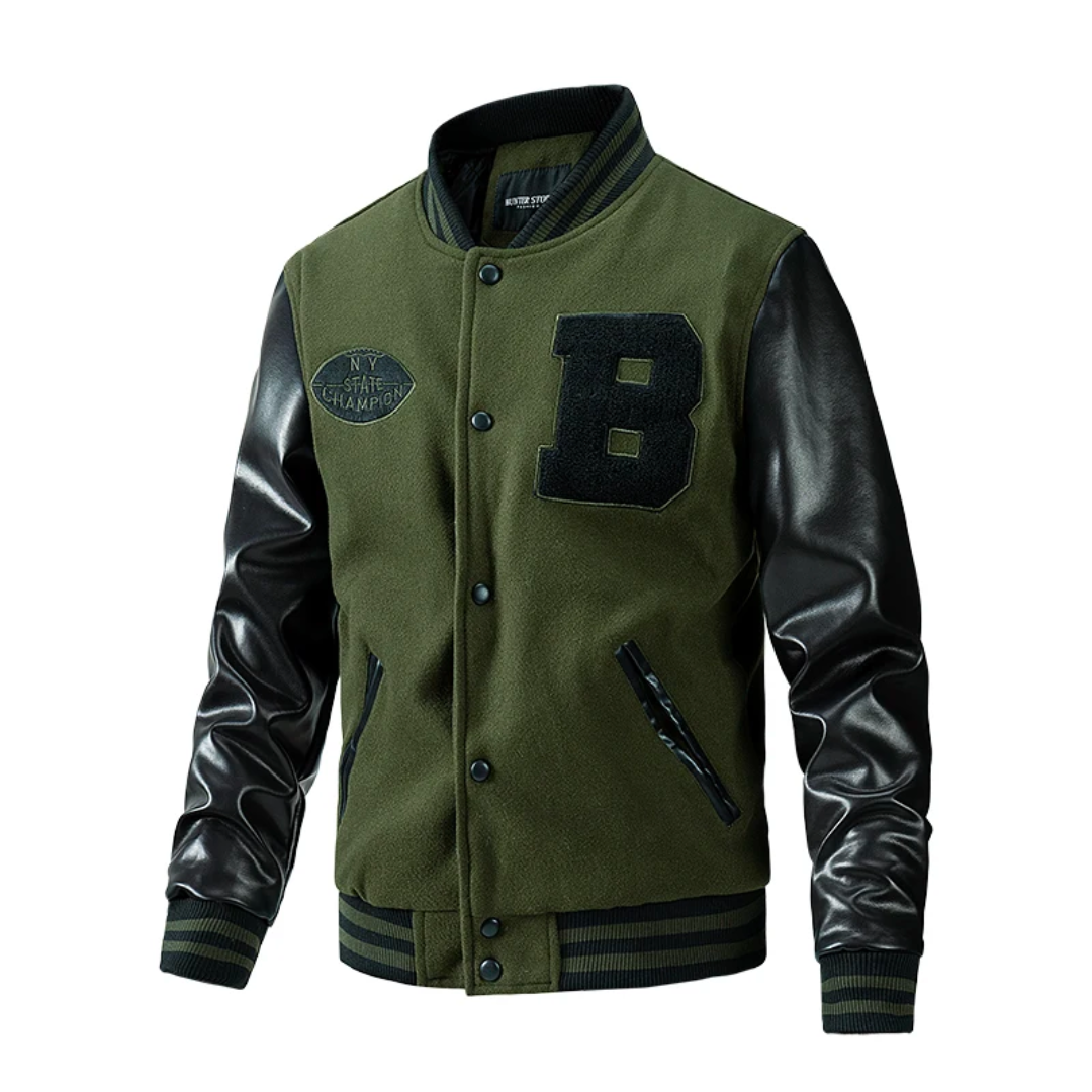 David - Trendige Baseballjacke