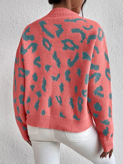 Valère - Pullover mit Leopardenmuster