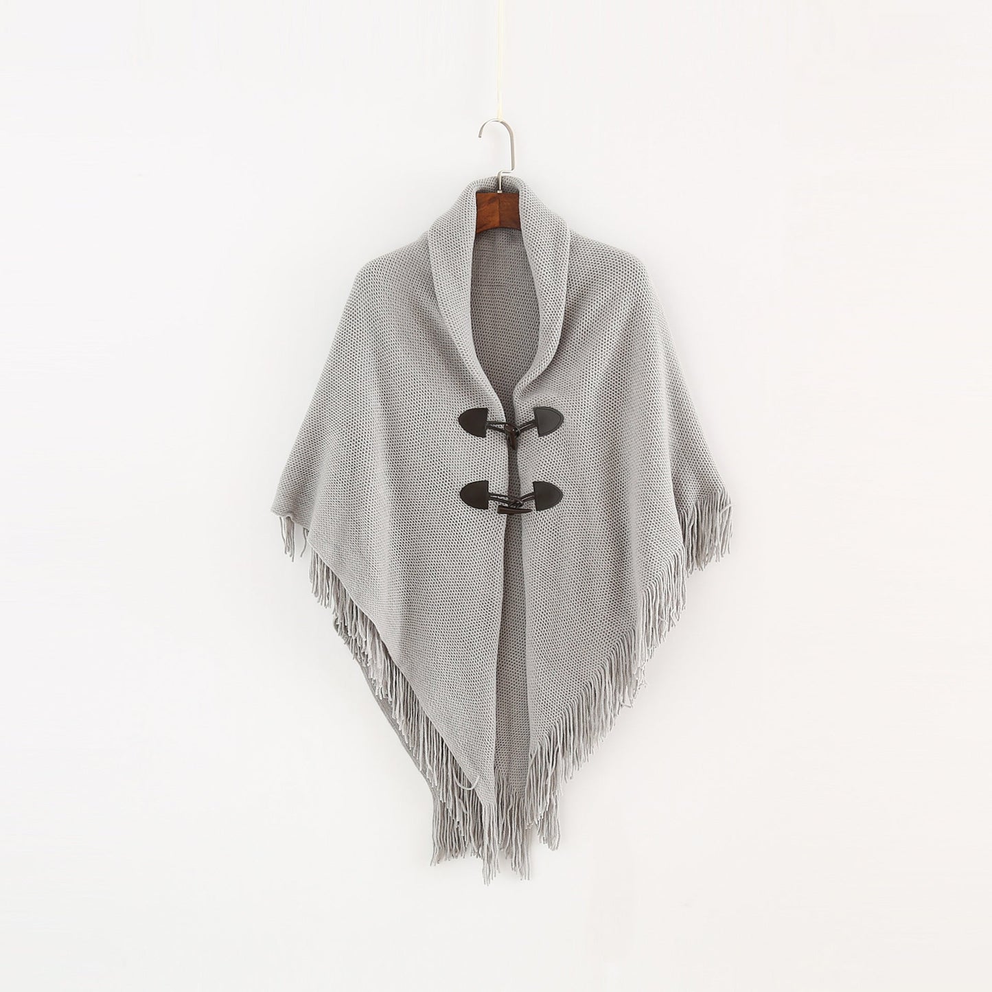 Lockerer Poncho-Schal