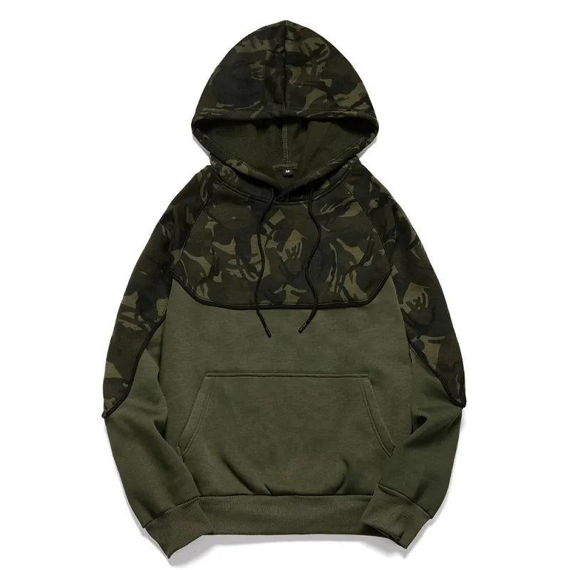 Zack - Herren Fleecepullover Camouflage zum Reinschlüpfen