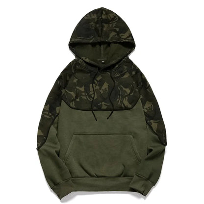 Zack - Herren Fleecepullover Camouflage zum Reinschlüpfen