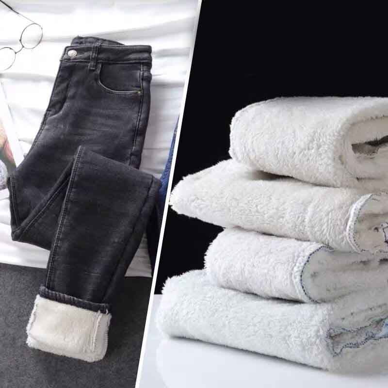 Damen-Thermohose mit Denim-Effekt - Sylverine