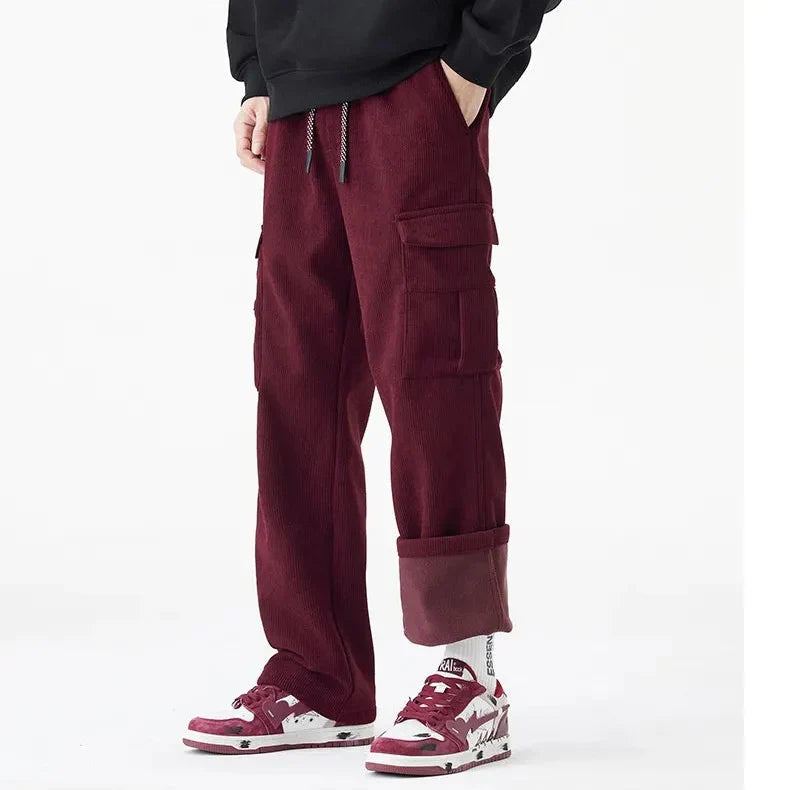 Cordhose für Männer mit Fleecefutter - Auren