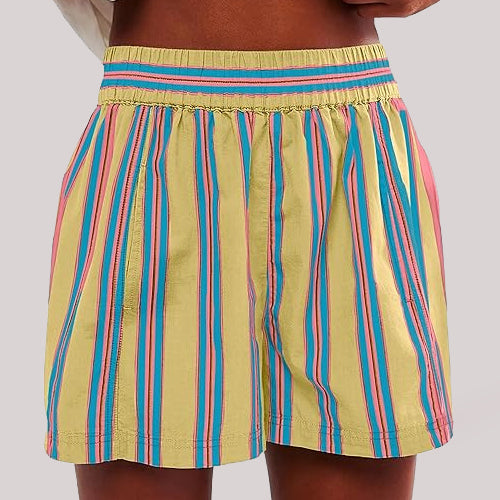 Jazmin - Gestreifte Shorts Sommermode