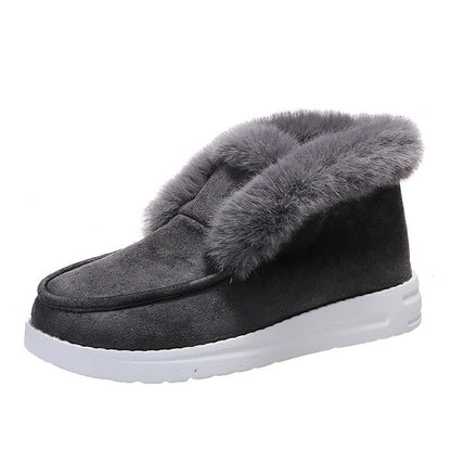 Nissa - Warme Winterschuhe aus Wildleder