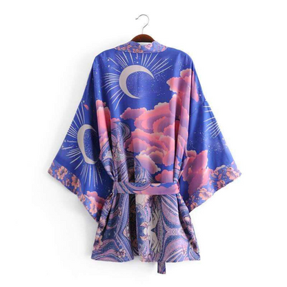 Heleen - Blaumond Damen Kimono