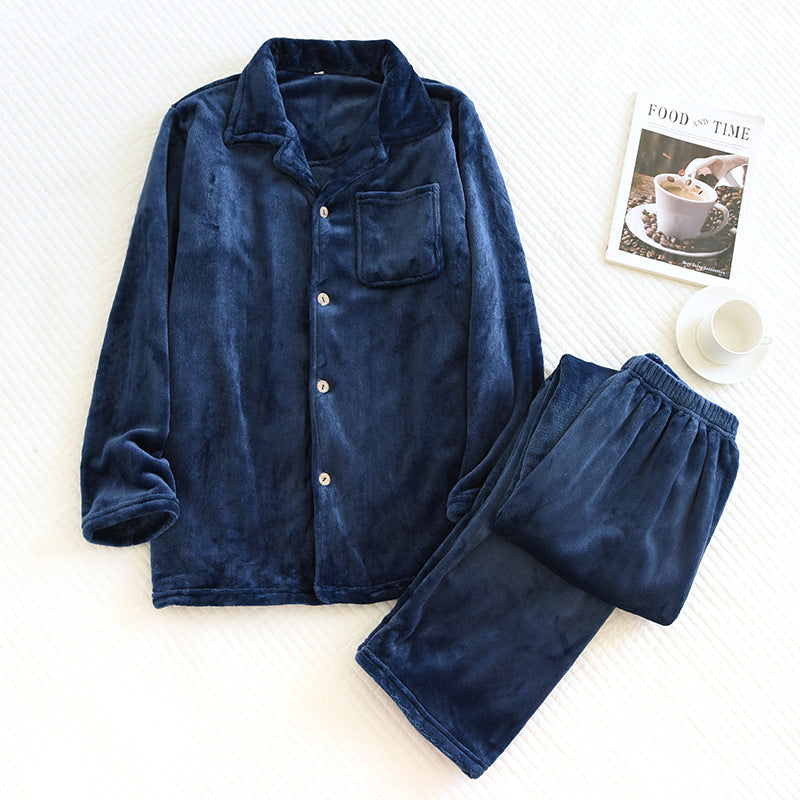 Pyjama für Männer aus Plüsch - Leandro