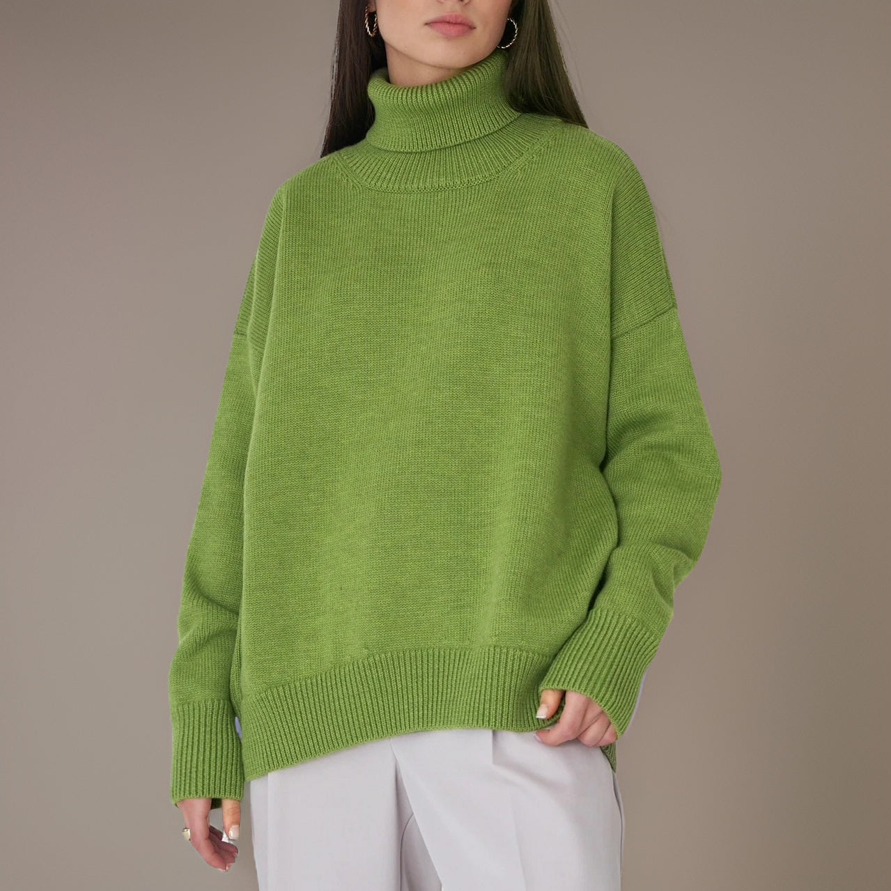 Danissa Strickpullover mit Rollkragen