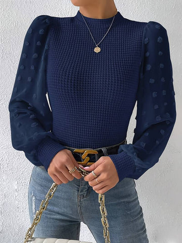 Mila Häkelbluse Damen – Elegant und Raffiniert