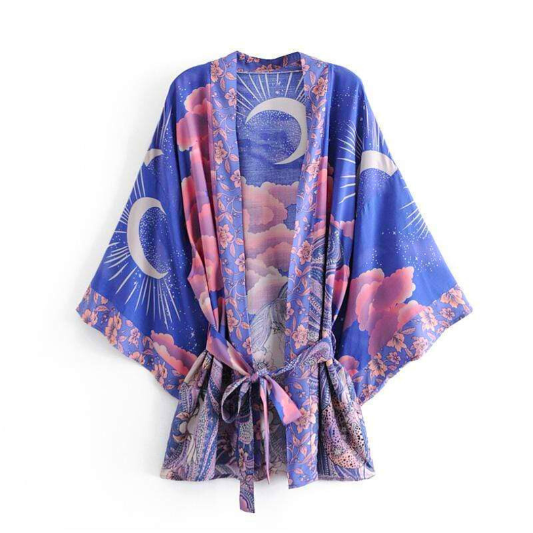 Heleen - Blaumond Damen Kimono