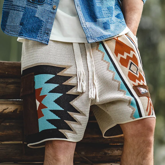 Sun God Retro Woven Shorts