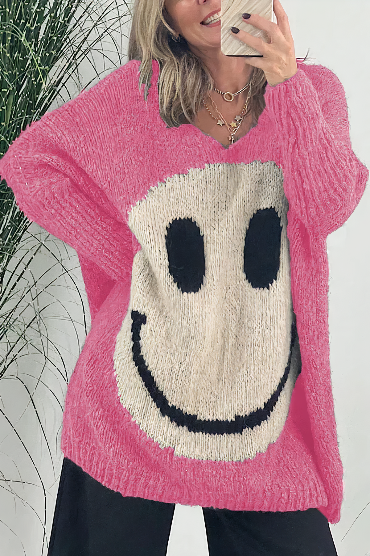 AINA - Smiley-Pullover