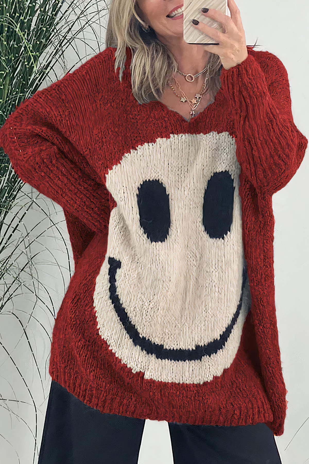 AINA - Smiley-Pullover