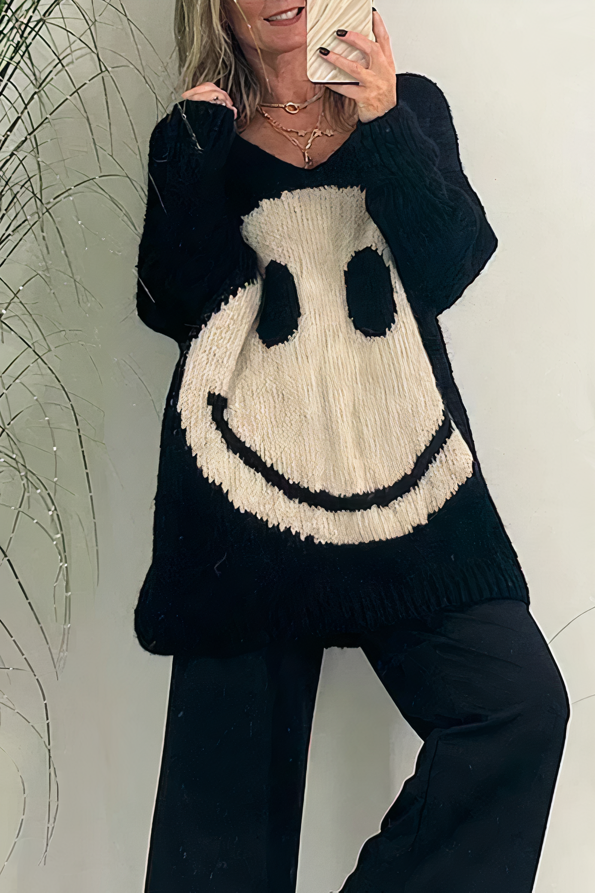 AINA - Smiley-Pullover